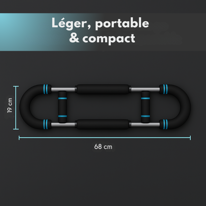 AlphaBar PRO® - Appareil d’entraînement complet Tout-en-Un